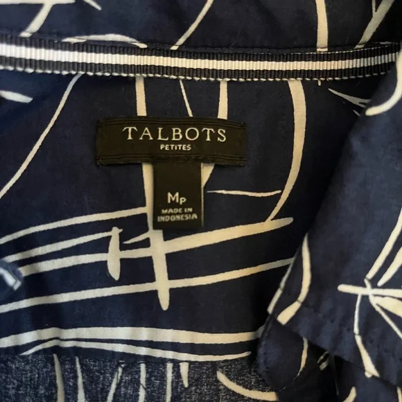Talbots Cotton Sailing Shirt MP - Picture 5 of 7